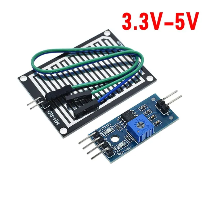 Snow Raindrops Detection Sensor Module Rain Weather Module Humidity For ...