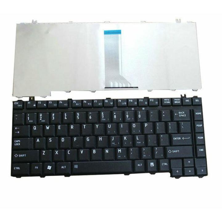 Laptop Notebook Keyboard Toshiba Satellite A300 Series P/N V000130398 –  Black