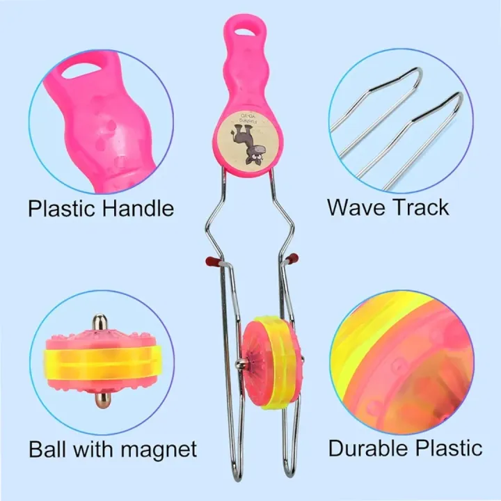 Magic%20Rail%20Twirlers%20Magnetic%20Gyro%20Wheel%20Spinning%20Top%20Toy%20Colorful%20Rainbow%20LED%20Lights%20Effect%20-%20Image%209