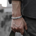 Vintage Silver Color Pixiu Wealth Lucky Charm Bracelet Bangle Open Bracelet Good Luck Jewelry Accessories for Women Men Gift. 