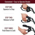 Imported Rollator Walker Scooty - Premium Mobility Aid for Patients and Adults, Lightweight and Durable with Adjustable Features. 