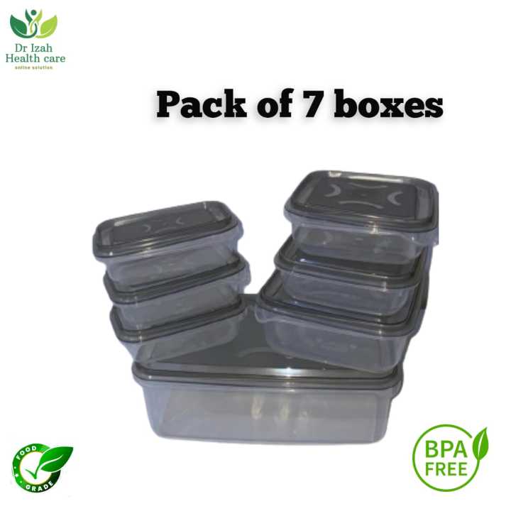 IKEA%20STYLE%20FOOD%20CONTAINERS,%20THUMB%20LOCK%20FOOD%20CONTAINER,%20STACKABLE%20PLASTIC%20STORAGE%20BOXES%20(%204000ml,%207PC%20SET)%20Dr%20Izah%20Health%20Care%20-%20Image%202
