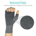 Compression Glove For Rheumatoid, Osteoarthritis - Heat Hand Gloves For Computer Typing, Arthritic Joint Pain Relief, Carpal Tunnel - Men, Women (1 Pair) (L). 