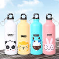 water bottle 650 ML Cute Panda Plastic Cartoon water bottle school water bottle daraz | water bottle price in pakistan school water bottle. 