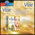 VIBE WHITENINGS BEAUTY CREAM WITH FREE BEAUTY SERUM MULTI VITAMINS FOR FACE FRESHNESS, FRECKLES, ANTI WRINKLES DARK CIRCLES ALL SKIN TYPES, 30 G MILKY WITH KIWI MILK EXTRACTS 3.5 ML. 