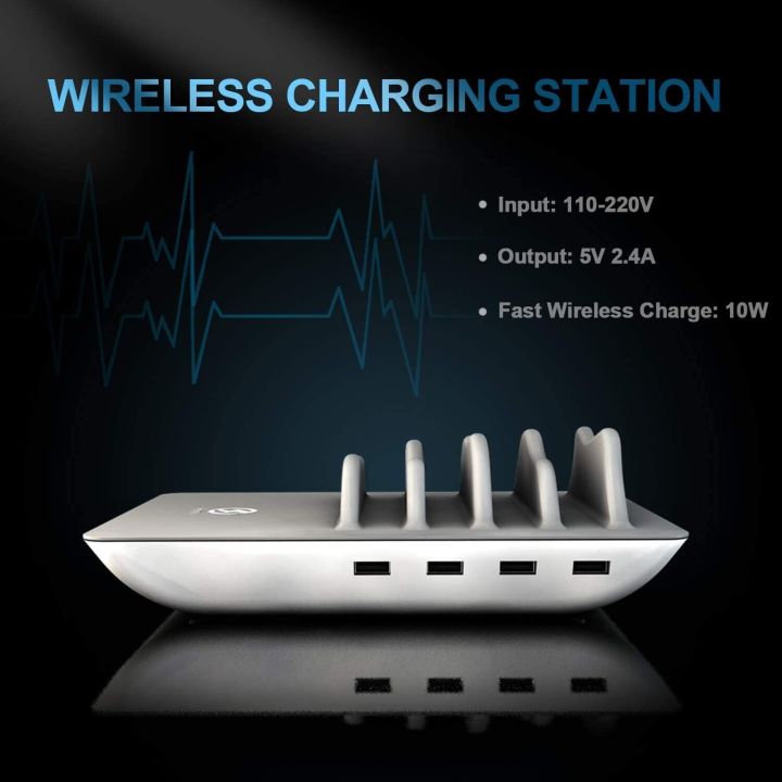 Multi%20Charging%20Station%20USB%20Charger%20Multiple%20Device%20Charging%20Station%20Docking%20Stations%20with%20Fast%20Wireless%20Charger%2010W%20Qi%20Charging%20Station%20and%204%20USB%20Ports%20for%20Smartphone%20Mobile%20Phone%20and%20Tablet,%20Color-1%20-%20Image%204