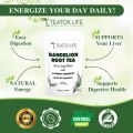 Dandelion Root Tea for Liver Cleanse Detox (pack of 1 85g) with Milk Thistle, Burdock Root, Licorice Root, Ginger Root, Turmeric Root| Helps Boost Immunity & Cleanse 85gm. 