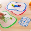 Flexible Plastic Chopping Board Non-slip Frosted Kitchen Cutting Board Vegetable Meat Tools Kitchen Accessories Chopping Board. 