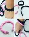 USB Bracelet Charging Cable beads Wearable Data Cable Wristband. 