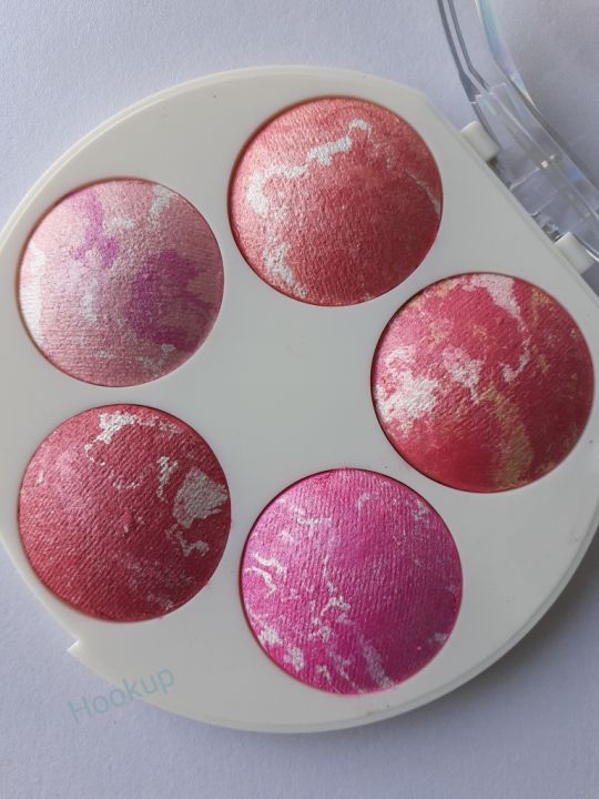Seven Cool 5 in 1 Professional Terracotta Blush On Palette Kit. High Quality