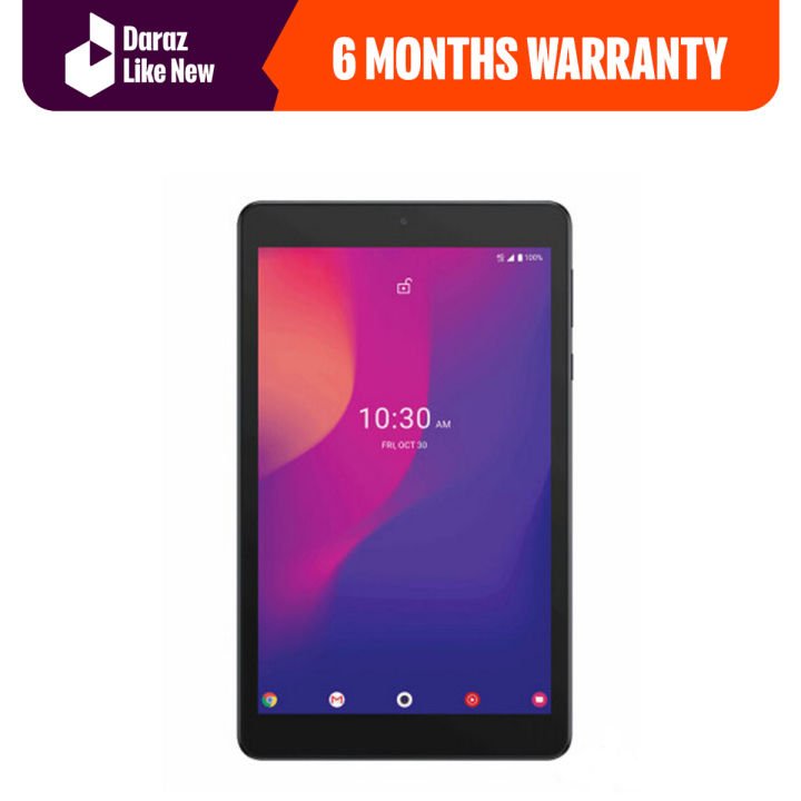 Alcatel Joy Tab 2 8 Inch 3 GB 32 GB - Tablets - Pubg Supported - Andriod 10 - Free Fire Supported - With FREE BOOK COVER - Daraz like new tablets