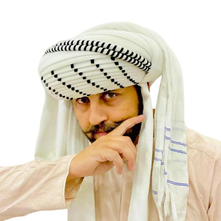 Balochi Turban - Dastar - Phaag For Groom - Balochi Pagri - Handy Kraft