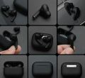 AirPods Pro - Black - 100% Master Copy: Ultimate High Bass Sound, Bluetooth 5.0 with Pop-Up Feature, Superior Active Noise Cancellation, Immersive Spatial Audio, Extended Battery Life, Stylish Protective Cases & Covers, Compatible with All Devices.. 