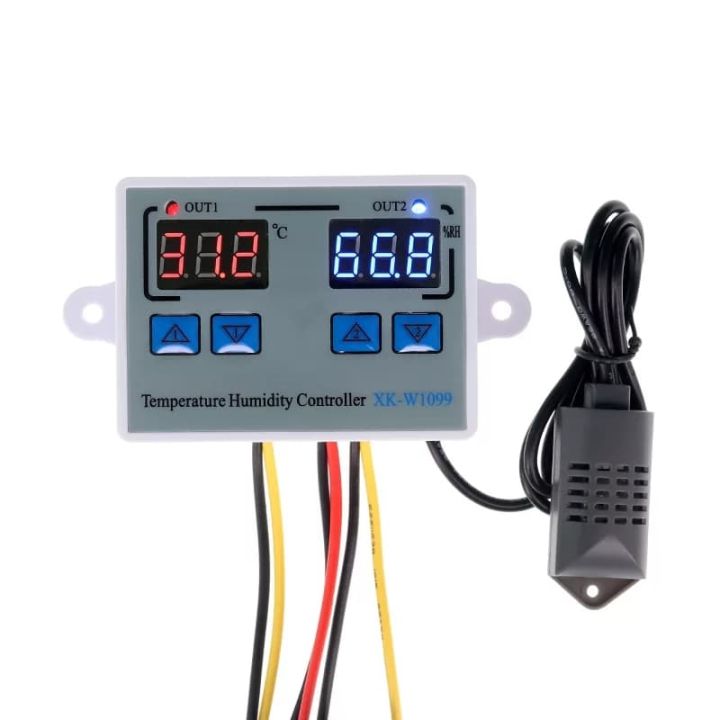 Dual LED Digital Temperature Controller Module - W1088 Electric Heating ...