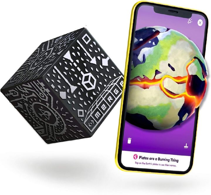 Merge Cube Merge Holograms Cube Tool for Education Science & STEM Toy ...