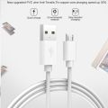 Qualcomm 3.0 Fast Charging Cable + Data Cable / Sync Cable For Samsung / HTC / Infinix / Xiaomi / Oppo / Huawei / Nokia / Lenovo / Android Phones - White. 