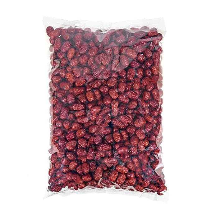 NESTLADY Premium Jujube Date, Chinese Red Date, (Hong Zao), 红枣, 100% Natural, Improve sleep, Health Snack, Dried Fruit, Sweet and Chewy Net weight: 300gram, Harvested in China,Packed in USA