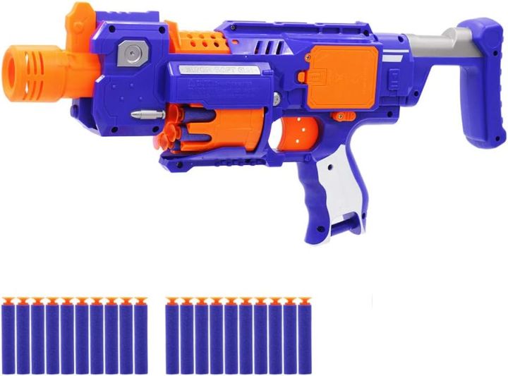Electric%20Foam%20Soft%20Bullet%20Toy%20Gun,%20Elite%20Assault%20Children's%20Outdoor%20Toy%20Blaster,%20-%20Image%204