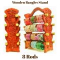 Wooden Bangles Stand , Chori Stand, Jewellery Stand Hand Crafted Best for Girls Women's Bangles & Jewellery Storage. 