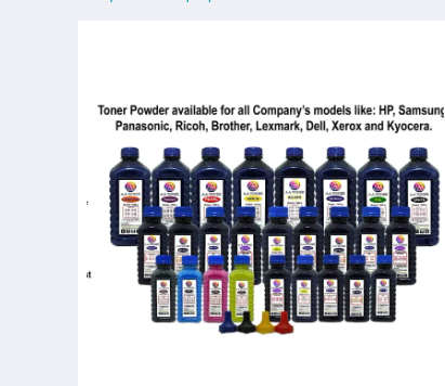 LaserJet Printer Refill Powder,LaserJet Printer Toner cartridge refill Powder for HP,Samsung,Brother,Ricoh,Xerox,Lexmark,Panasoic,pantum with Return Warranty by Asian Traders