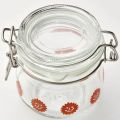 IKEA Glass Jar with clip Lid (Set of 3) – KORKEN 13cl Airtight Gasket Glass Jars – for Pickles, Jams, Spices Sauces Chatni & Crafts. 