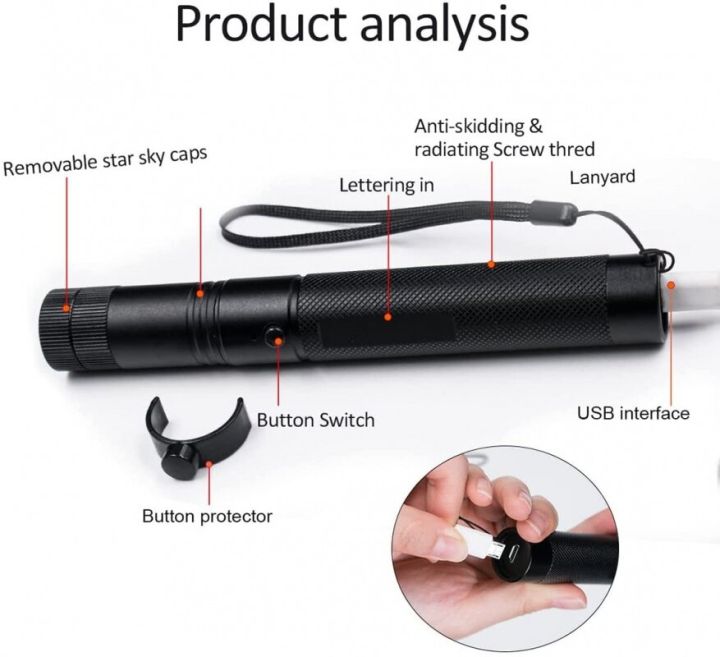 USB%20Laser%20Pointer%20Pen%20Handheld%20Rechargeable%20Adjustable%20Focus%20with%20USB%20Cable%20-%20Image%203