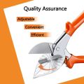 PVC Cutter (Heavy Duty) Multi Angle Scissors Trunking Scissor Electric Wire PE Plastic Pipe Miter Shear Trim Cutter PVC Trim Cutter. 