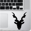 Markhor Design 1 Vinyl Decal Laptop Sticker, Markhoor Laptop Stickers for Boys and Girls, Bike Stickers, Car Bumper Stickers by Sticker Studio. 