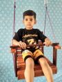 wooden baby swing for indoor or Outdoor use. 