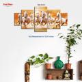 Picture frames, wall hanging, 12x24 - 01-100 Fix photo frame 5 pieces, set of picture frame, home decoration items, home décor, decorating items, frames, set of 5 frames, Frame House. 