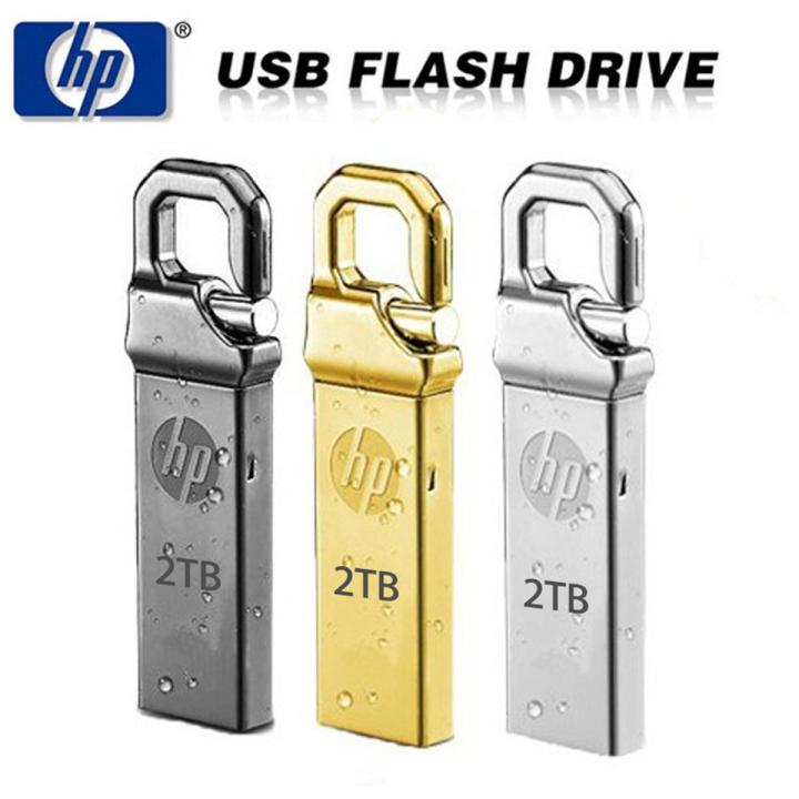 HP Usb Flash Drive 2TB Pendrive Metal Memory Stick Storage Disk