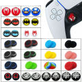 4pcs Thumb stick Caps Grip Accessory Set Aim Assist Caps For PS5 PS4 PS3 Xbox One Series X S Controller Sticks Joystick Protection Attachments. 