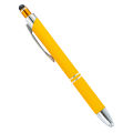 New light pen spot touch ballpoint pen LED light multi-function pen 3-in-1 can print logo metal light pen. 
