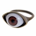 Punk Eyeball Rings for Men Women Unisex Evil Eye Vintage Halloween Jewelry Wholesale. 