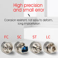 【BestGO】OTDR transfer connector FC ST SC LC adaptor OTDR Fiber Optic Connector For Optical Time Domain Reflectometer Fiber Adapter. 