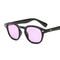 Fashion Johnny Depp Style Round Sunglasses Brand Designer Clear Candy Colors Lens Sun Glasses Male Female Vintage Oculos De Sol. 