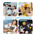 ZOROOM 2X Solar System Project Kit, PlanetModel Crafts 14 Mixed Sized Polystyrene Spheres Balls for School Science Projects. 