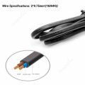 This high-quality 1.2m PC power cable ensures efficient and reliable transmission of electrical energy from your power source to your compute. 
