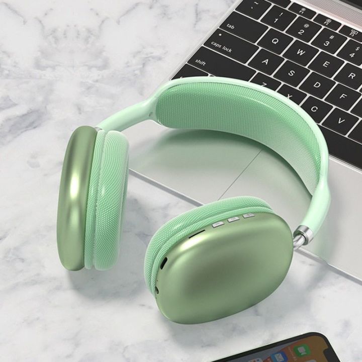 P9 Wireless Bluetooth Headphone Noise Cancelling Music Headset For Gaming and Songs with Aux and memory card Supported