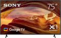 SONY BRAVIA 75" Inch LED TV X77L 4K Ultra High Definition (UHD) High Dynamic Range (HDR) Smart Google TV Android TV With 1 Year Brand Warranty. 