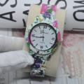 GENEVA Floral Chain Watch For Women & watch for girls. 