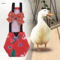 Chicken Duck Diaper Wear Costume Poultry Nappy for Duckling Hens Red. 
