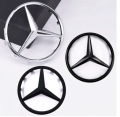 52mm 57mm Mercedes Benz Steering Wheel Center Star Emblem logo Monogram for C200 E200 C180 W204 W203 W211 W221 W222 W212 W213 W205. 