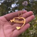 Customize Necklace, Customize Name Necklace, Custom Name Locket, For Girls & Boys (PERFECT GIFT TO SEND YOUR WIFE , FIANCE, HUSBAND, FATHER , OR ANY ONE). 