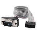 Ribbon Cable-1 x IDC Ribbon Cable-gray,black. 