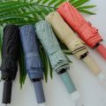REACT IN SECONDS 💖 One Click Open Close Three Fold Auto Umbrella Portable Backpack Foldable UV Protection Umbrellas. 