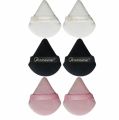 Velvet Triangle Powder Puff Reusable Sponges with Strap for Loose Powder Cosmetic Cream Foundation Wet Dry Makeup. 