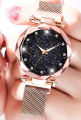 [Stylish]- Rose Gold Ladies Wrist Watch For Women Magnetic & Waterproof. 