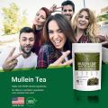 Herbal Hermit Mullein Leaf Tea (3 oz/85 grams) Herb for Respiratory Support, Mucous Membranes, Lung Cleanse Dried Leaves Blend, Cut and Sifted Made in USA. 