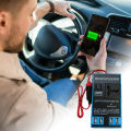 Universal 1500W Car Power Inverter DC 12V/24V to 110V/220V AC Converter, 4 USB Quick Charge Ports, AC Outlets for Laptop, Phone, Electronics – Truck & Travel Essential. 